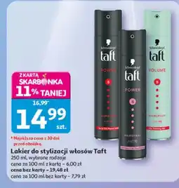 Auchan Lakier do stylizacji włosów Taft oferta