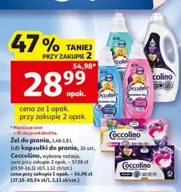 Auchan Żel do prania Coccolino oferta