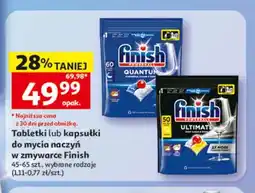 Auchan Tabletki do mycia naczyń w zmywarce Finish oferta