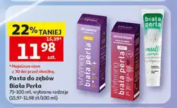 Auchan Pasta do zębów Biała Perła oferta