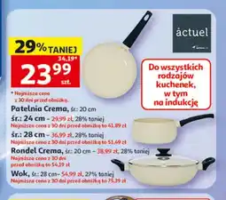Auchan Patelnia actuel Crema śr. 20cm oferta