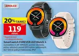 Auchan Smartwatch FOREVER iGO Watch 4 oferta