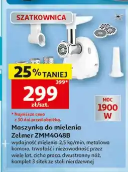 Auchan Maszynka do mielenia Zelmer ZMM4048B oferta