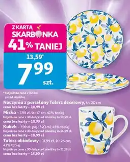 Auchan Naczynia z porcelany Kubek oferta