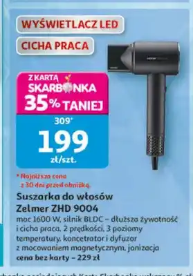 Auchan Suszarka do włosów Zelmer ZHD 9004 oferta