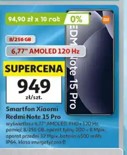 Auchan Smartfon Xiaomi Redmi Note 15 Pro oferta