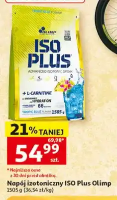 Auchan Napój izotoniczny ISO Plus Olimp oferta