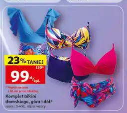 Auchan Komplet bikini damskiego góra i dół Inextenso oferta