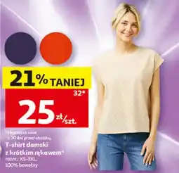 Auchan T-shirt damski z krótkim rękawem oferta