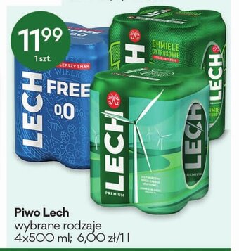 Groszek Piwo Lech 4x500ml oferta