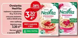 Żabka Owsianka NesVita malinowa, truskawkowa oferta