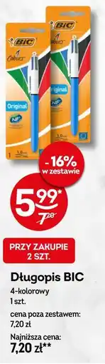Żabka Długopis BIC 4-kolorowy oferta