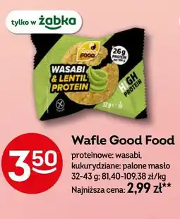 Żabka Wafle Good Food proteinowe: wasabi, kukurydziane: palone masło oferta