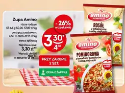 Żabka Zupa Amino rożne rodzaje oferta