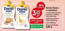 Żabka Serek Danio w saszetce oferta