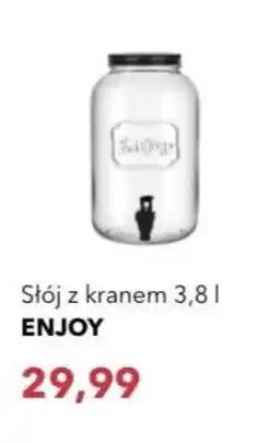 Nela Słój z kranem Enjoy oferta