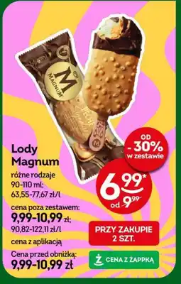 Żabka Lody Magnum oferta