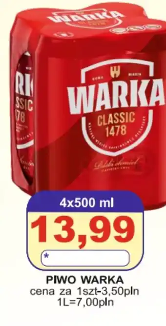 Primus Piwo Warka Classic oferta