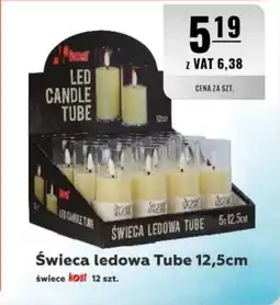 Eurocash Świeca ledowa tube: 12,5 cm oferta
