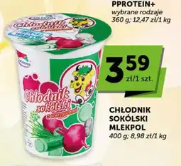 Groszek Chłodnik sokólski mlekpol oferta