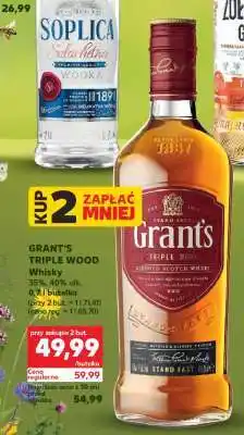 Kaufland GRANT'S TRIPLE WOOD Whisky oferta