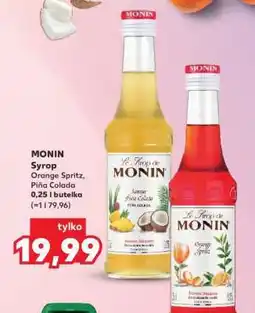 Kaufland MONIN Syrop oferta