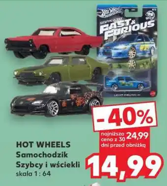 HOT WHEELS Samochodzik Szybcy i wściekli