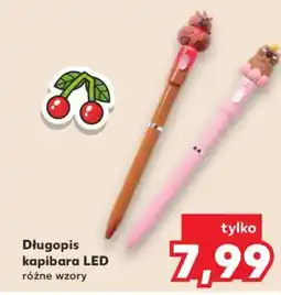 Kaufland Długopis kapibara LED oferta