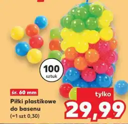 Kaufland Piłki plastikowe do basenu oferta