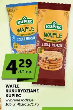 Groszek Wafle kukurydziane kupiec oferta
