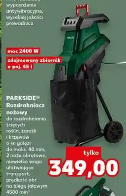 Kaufland PARKSIDE Rozdrabniacz nożowy oferta