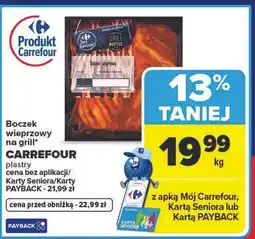 Carrefour Boczek wieprzowy na grill CARREFOUR oferta
