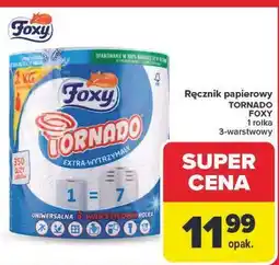 Carrefour Ręcznik papierowy TORNADO FOXY oferta