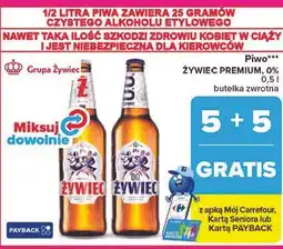 Carrefour Piwo Premium, 0% oferta