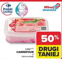 Carrefour Lody CARREFOUR 1 l różne rodzaje oferta