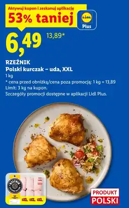 Lidl RZEŹNIK Polski kurczak - uda, XXL oferta