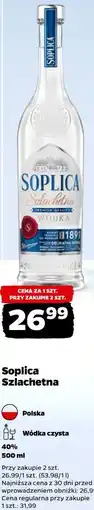 Netto Soplica Szlachetna Wódka czysta oferta