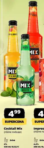 Netto Cocktail Mix (różne rodzaje) oferta