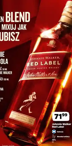 Netto Johnnie Walker Red Label Blended whisky oferta