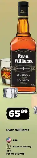 Netto Evan Williams Kentucky Straight Bourbon Whiskey oferta
