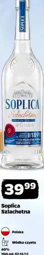 Netto Wódka czysta Soplica Szlachetna oferta