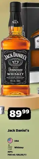 Netto Jack Daniel's Tennessee Whiskey oferta