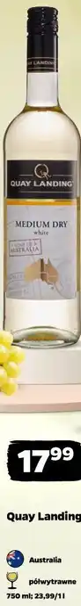 Netto Wino białe Quay Landing oferta
