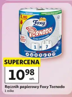Auchan Ręcznik papierowy Foxy Tornado, 1 rolka oferta