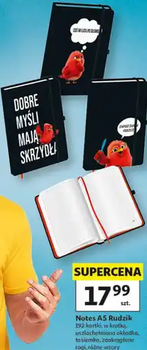 Auchan Notes A5 Rudzik oferta