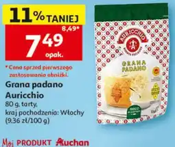 Auchan Grana padano Auricchio 80 g, tarty oferta