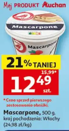 Auchan Mascarpone oferta