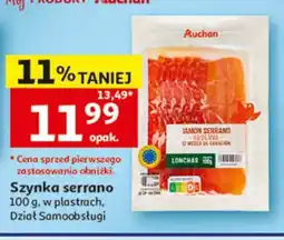 Auchan Szynka serrano oferta