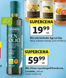 Auchan Bio oliwa wysokopolifenolowa, Levante oferta