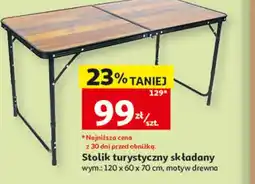 Auchan Stolik turystyczny składany oferta